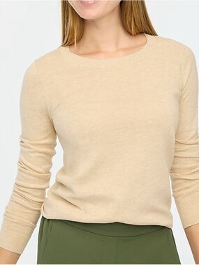J. Crew  Cotton Teddie Sweater